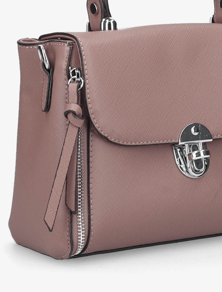 Sac à main Barbara - Vieux rose - 4