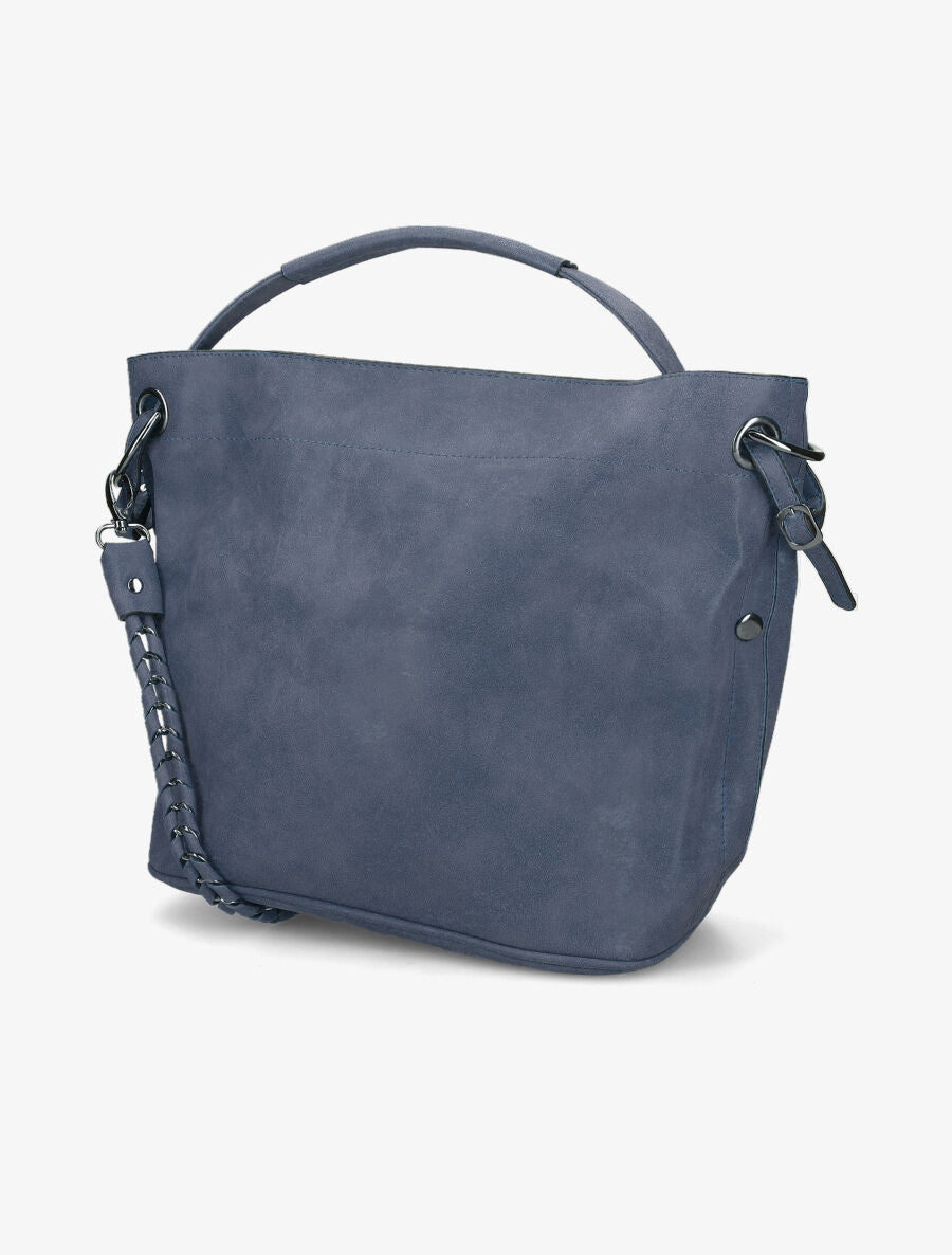 Sac cabas Elena - Bleu - 3