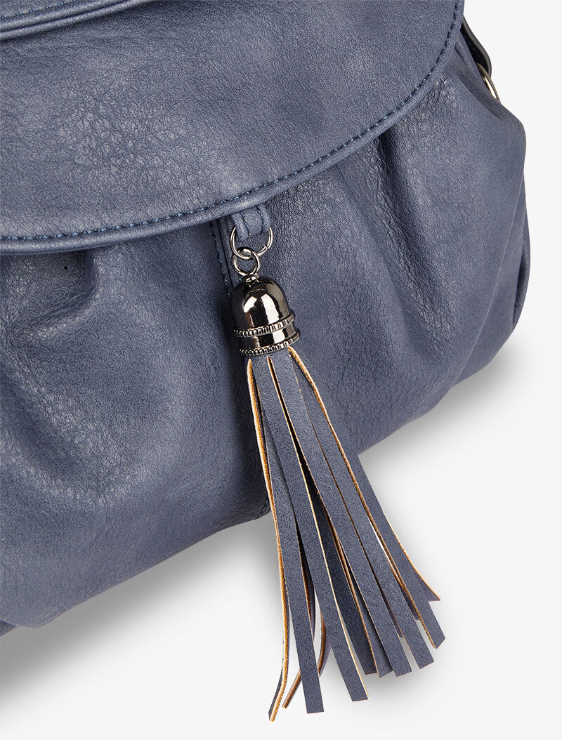 Sac besace Aline - Bleu - 4