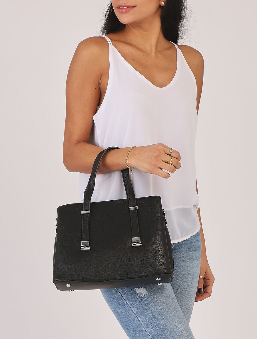 Sac à main Théa - Noir - 7