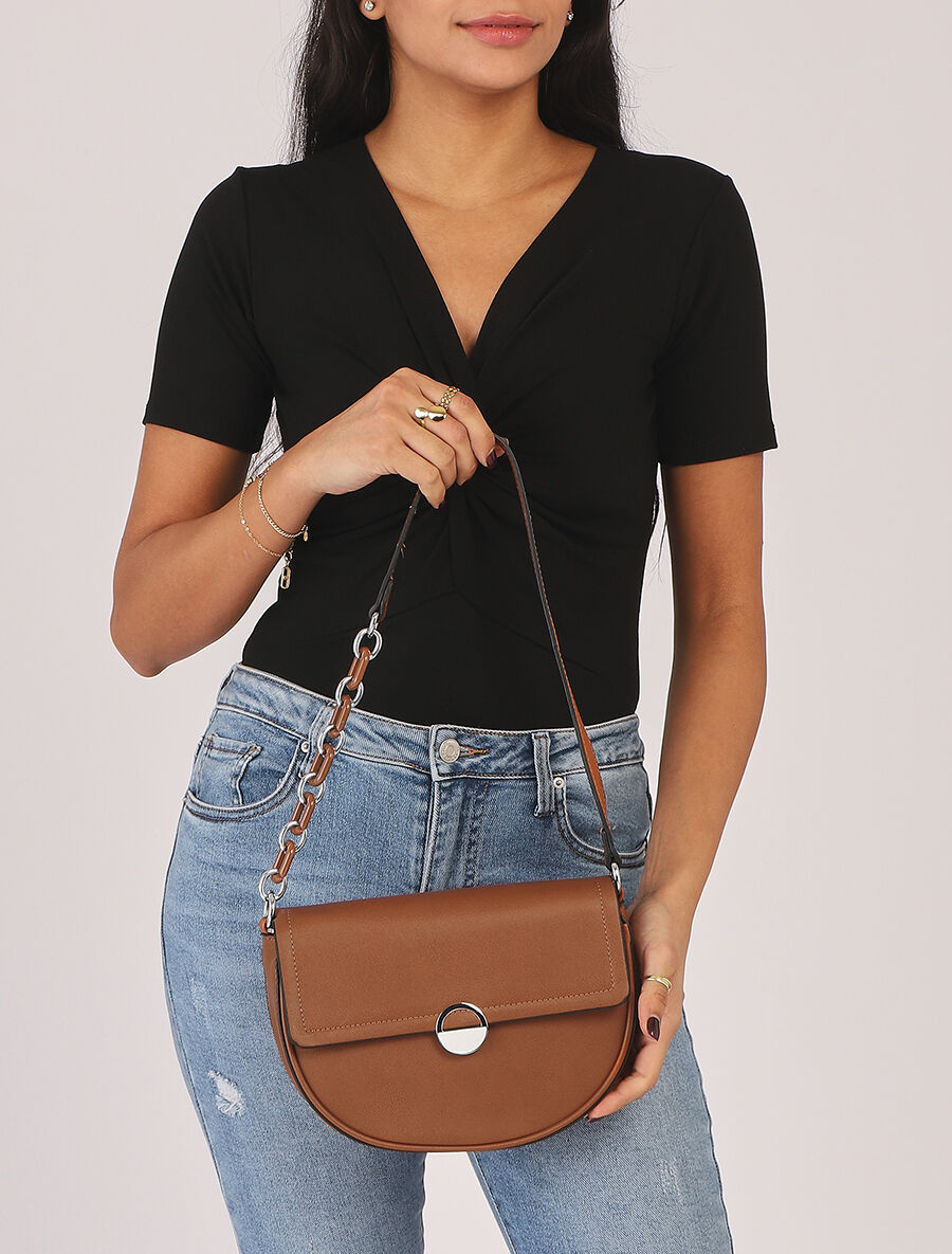 Sac besace Maja - Camel - 7