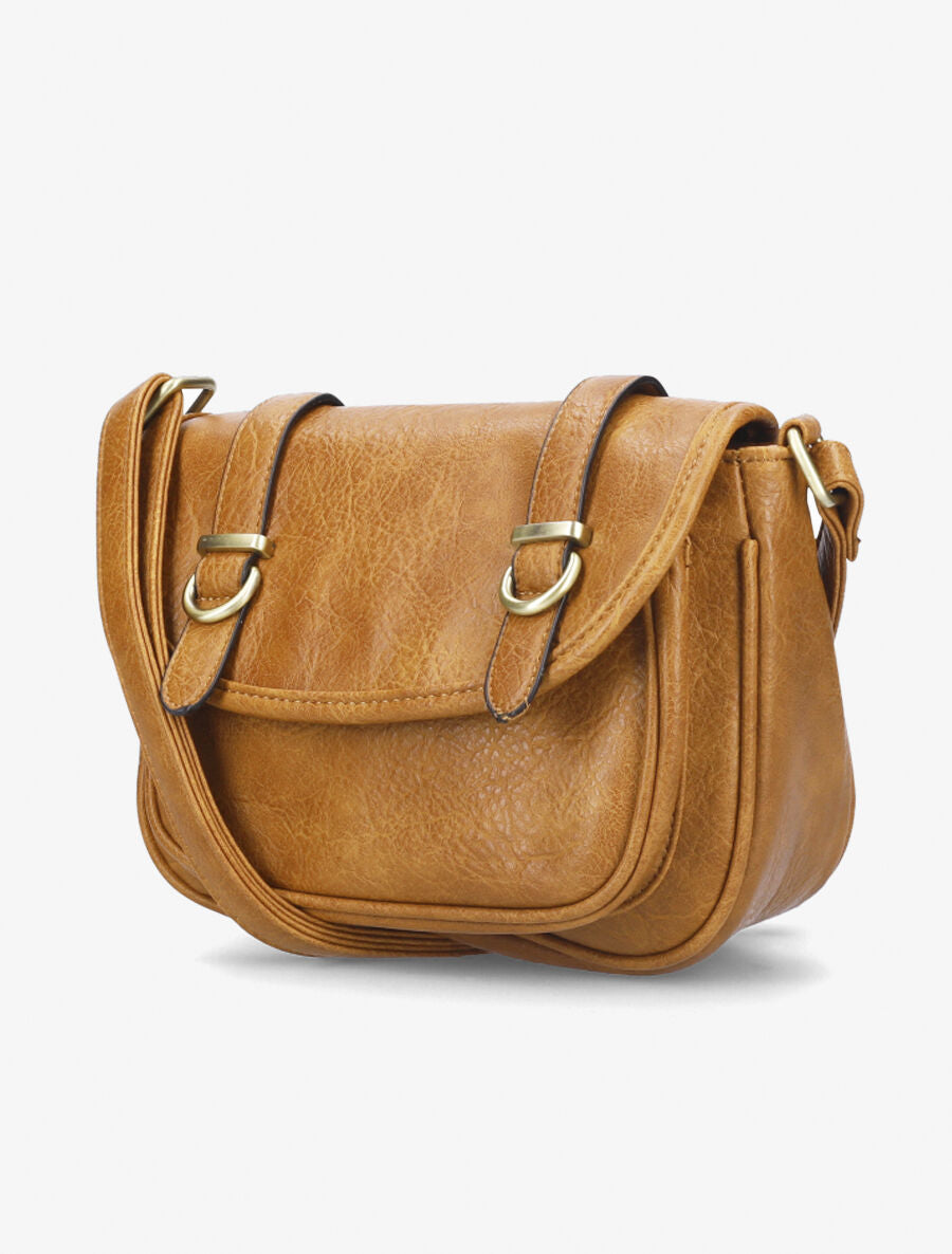 Sac besace Janet - Jaune moutarde - 2