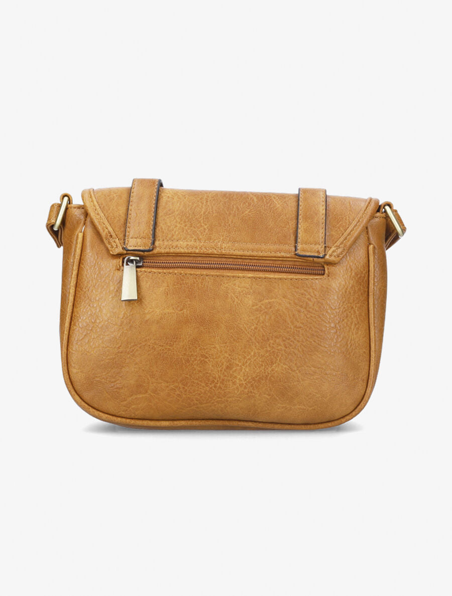 Sac besace Janet - Jaune moutarde - 3