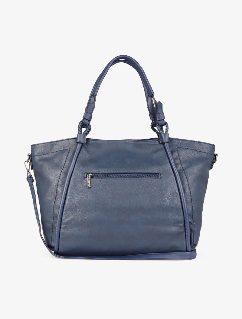 Sac cabas Marlène - Bleu - 3