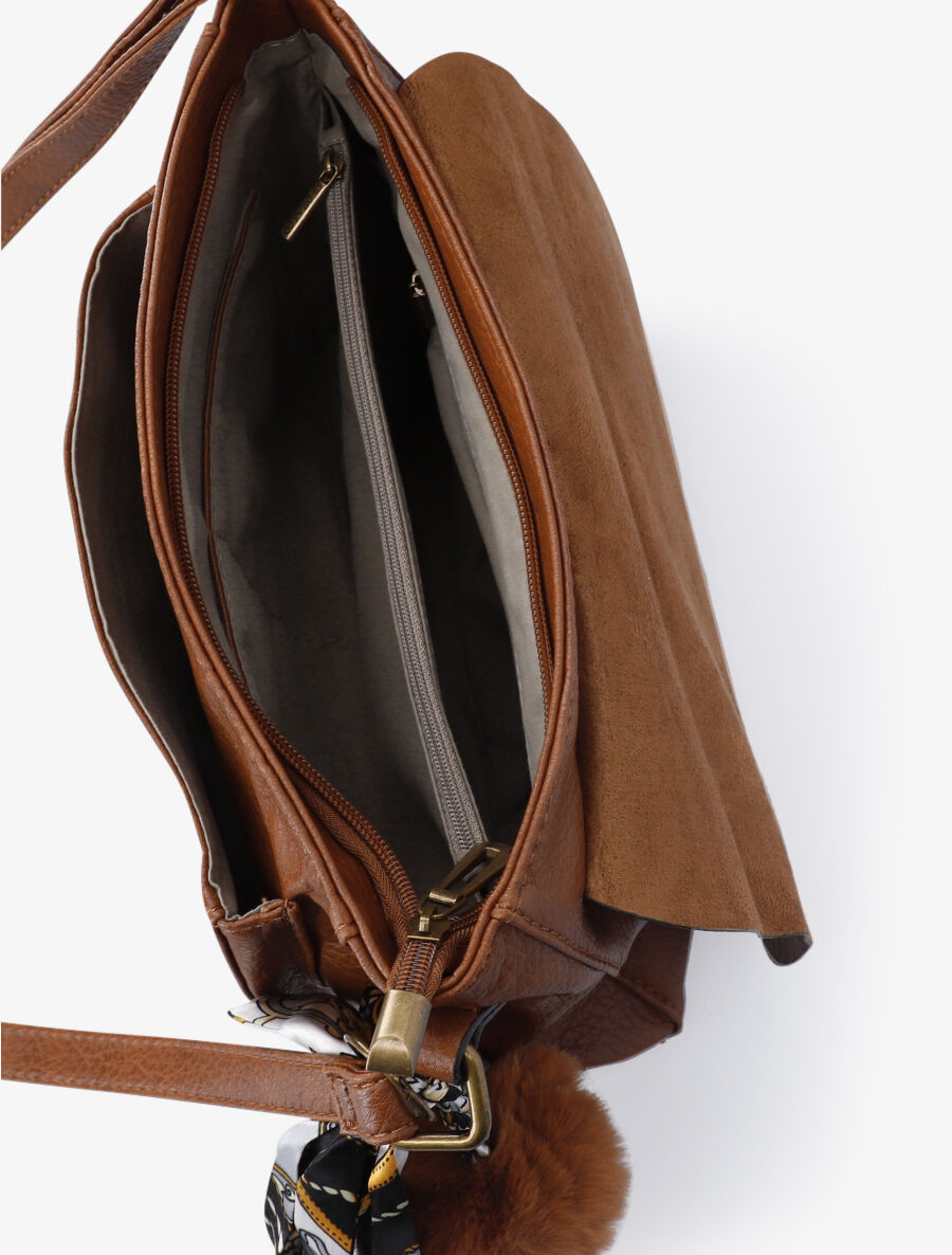 Sac besace Nilsa - Camel - 4