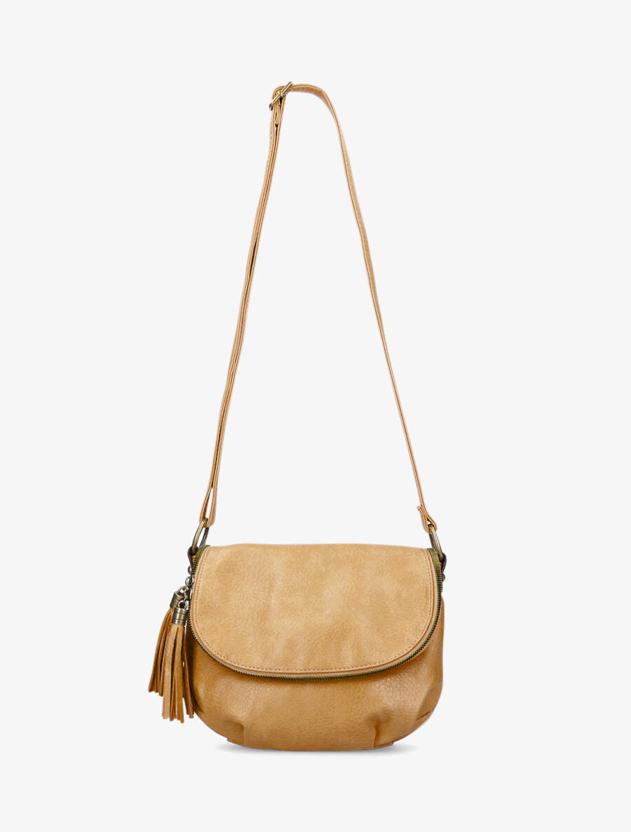 Sac besace Renata - Jaune moutarde - 3