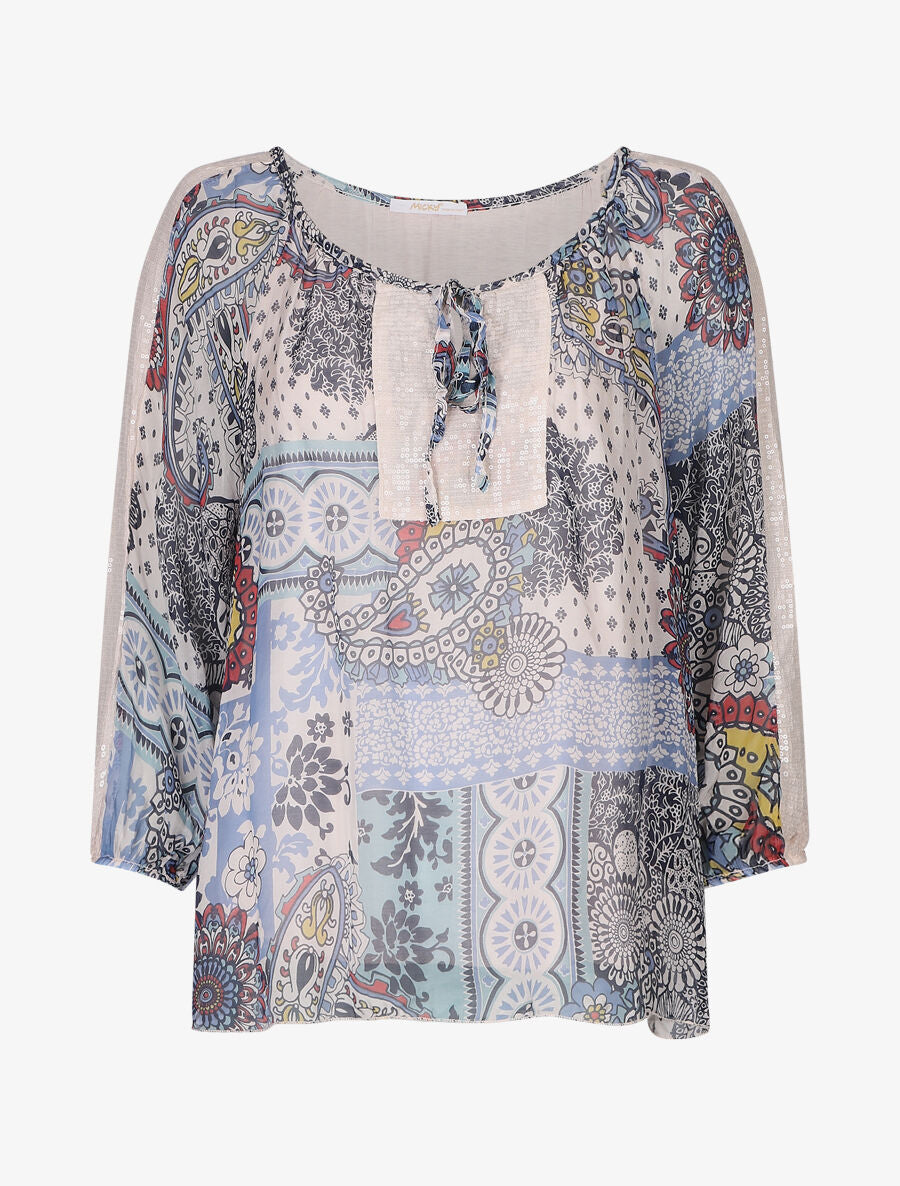 Blouse kashmir - nude - 4