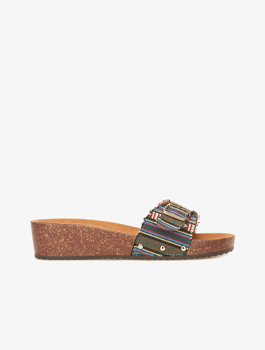 Mules colorées - Vert - 1