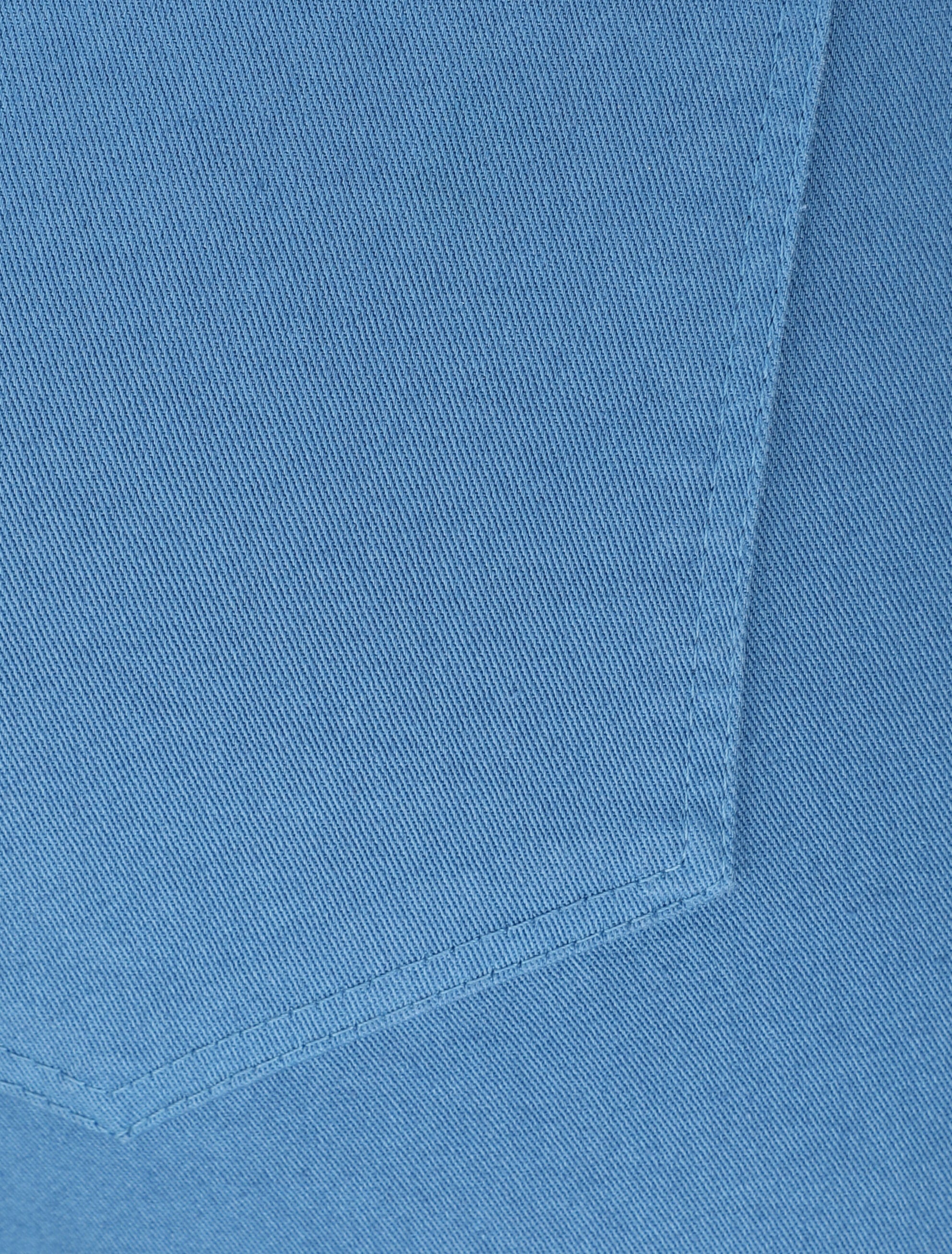Pantalon 7/8 ample à taille haute - Bleu - 3