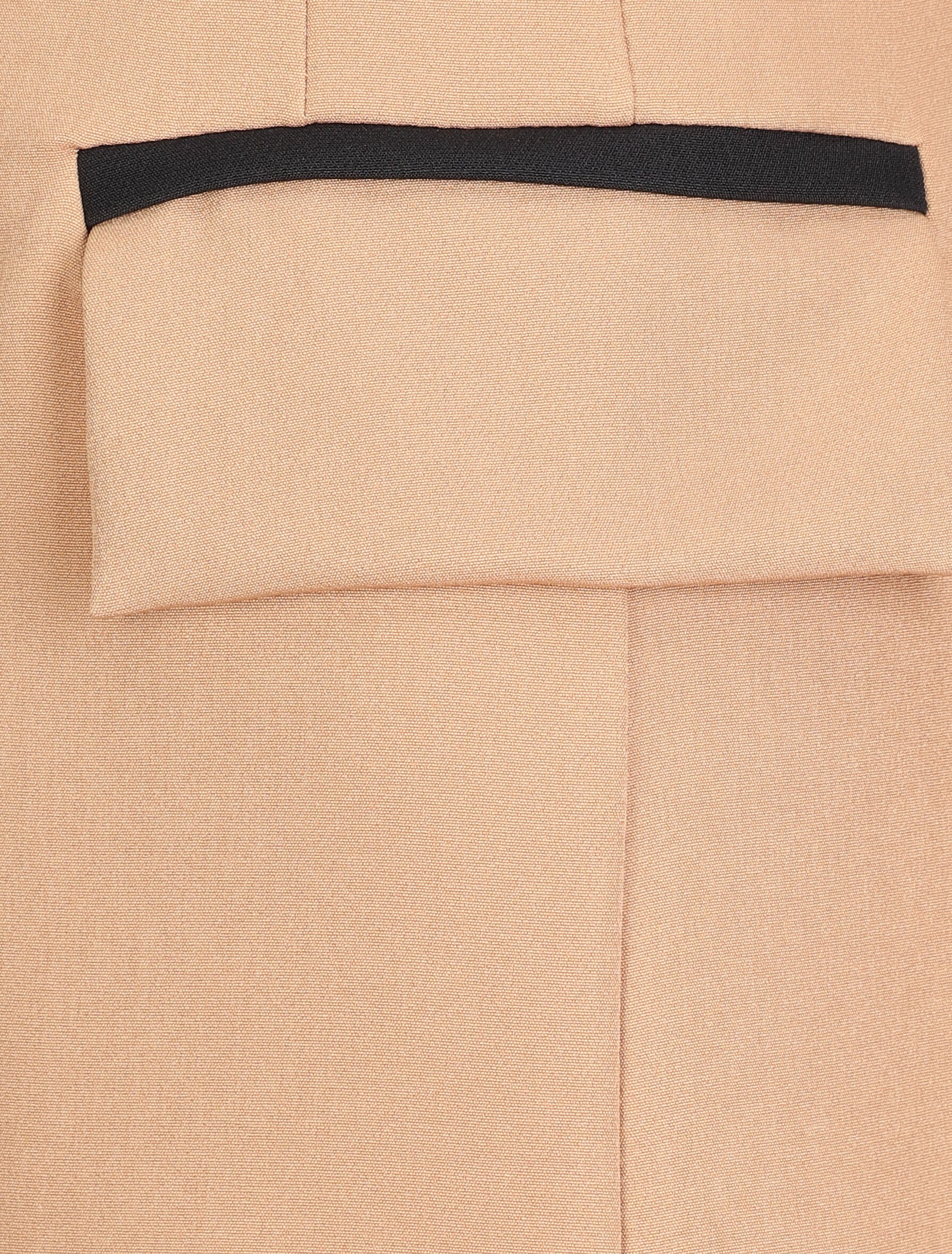 Blazer oversize bi-couleur - Camel - 3