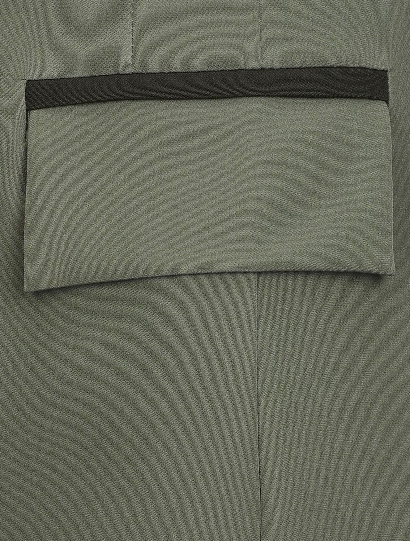 Blazer oversize bi-couleur - Kaki - 3