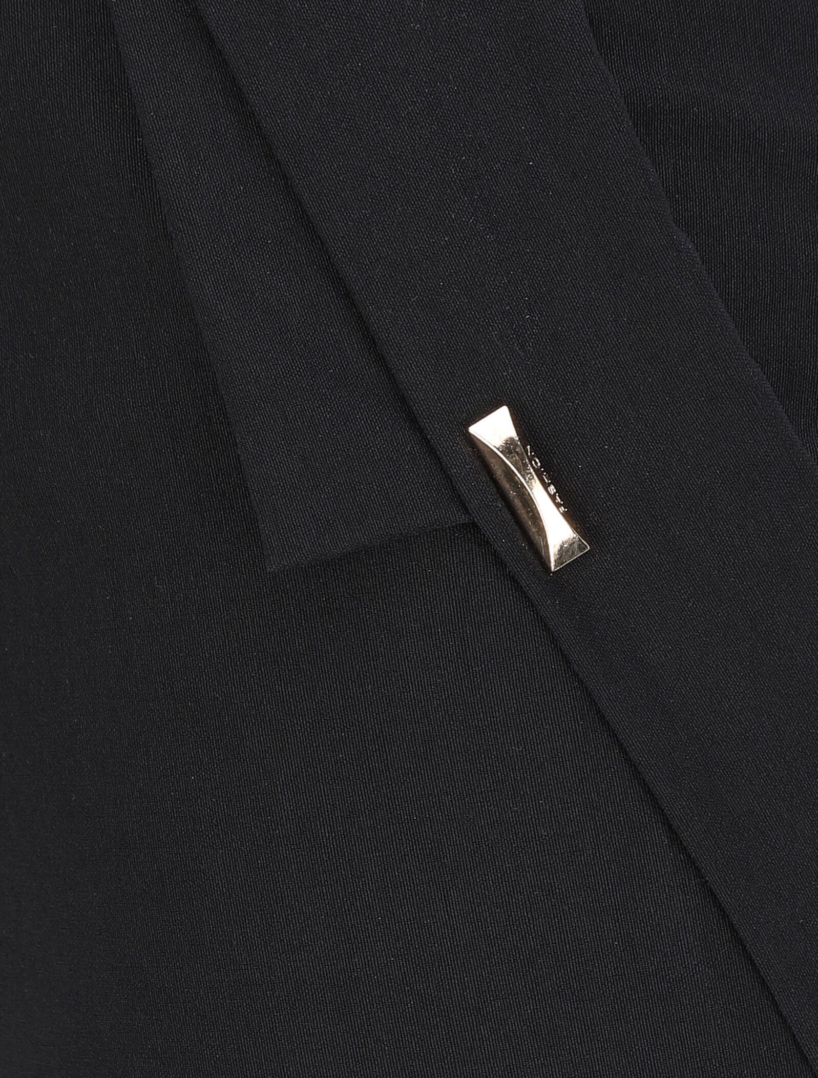 Bermuda uni taille haute - Noir - 3