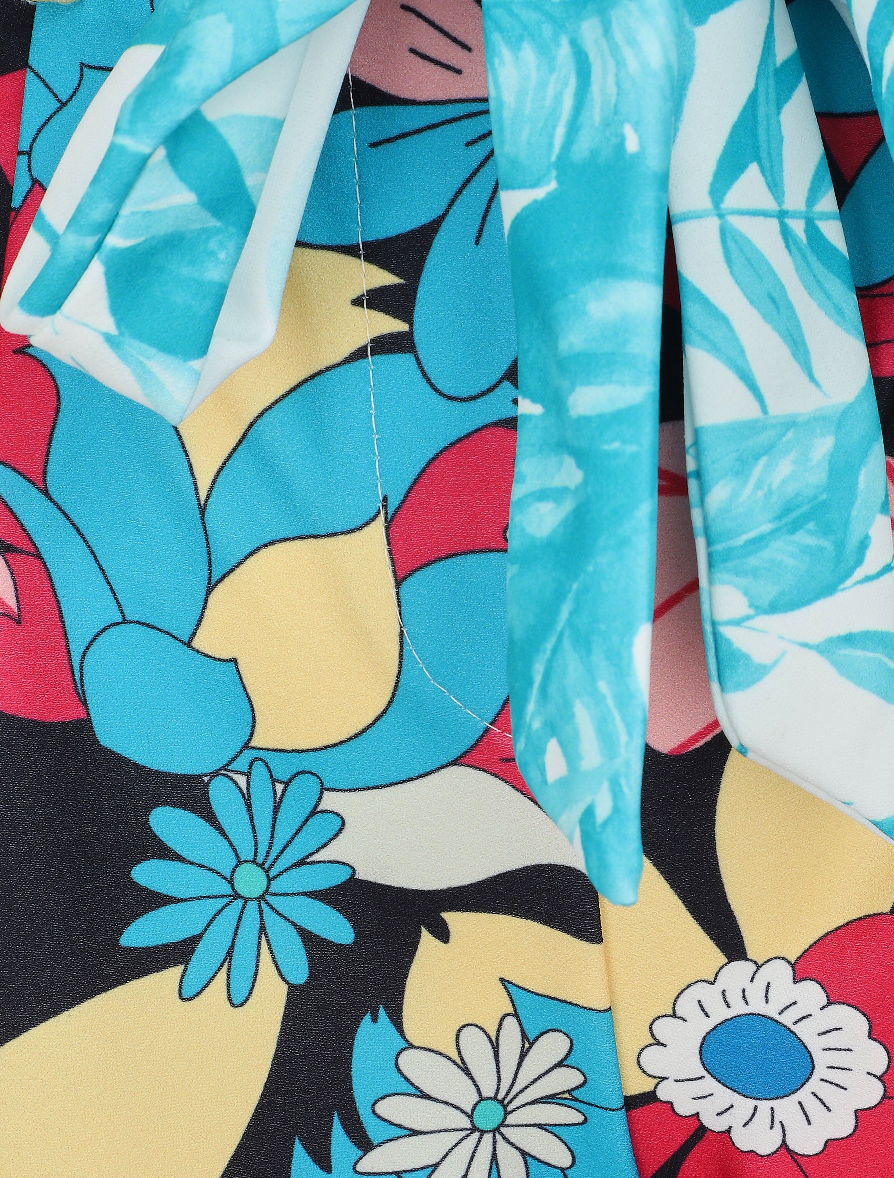 Short paperbag imprimé fleurs 70&