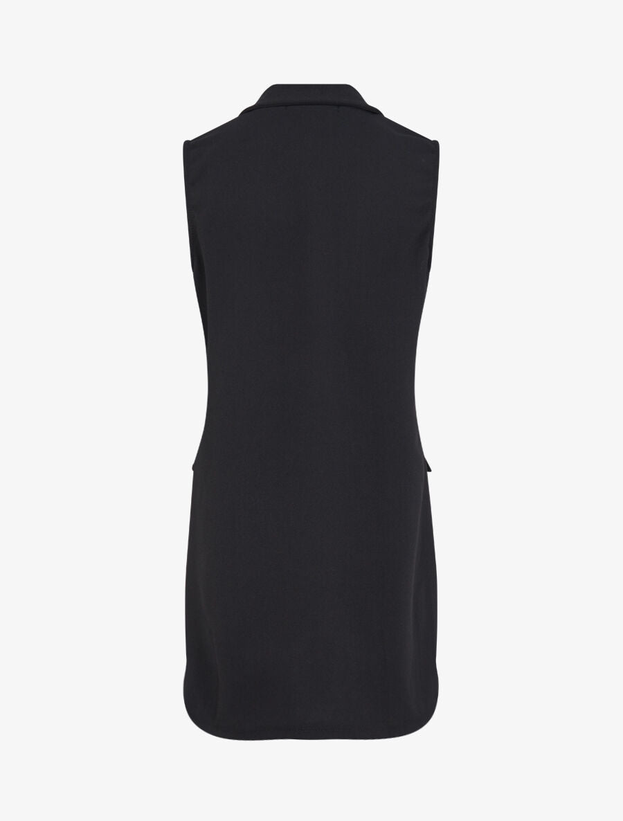 Blazer sans manches - Noir - 2