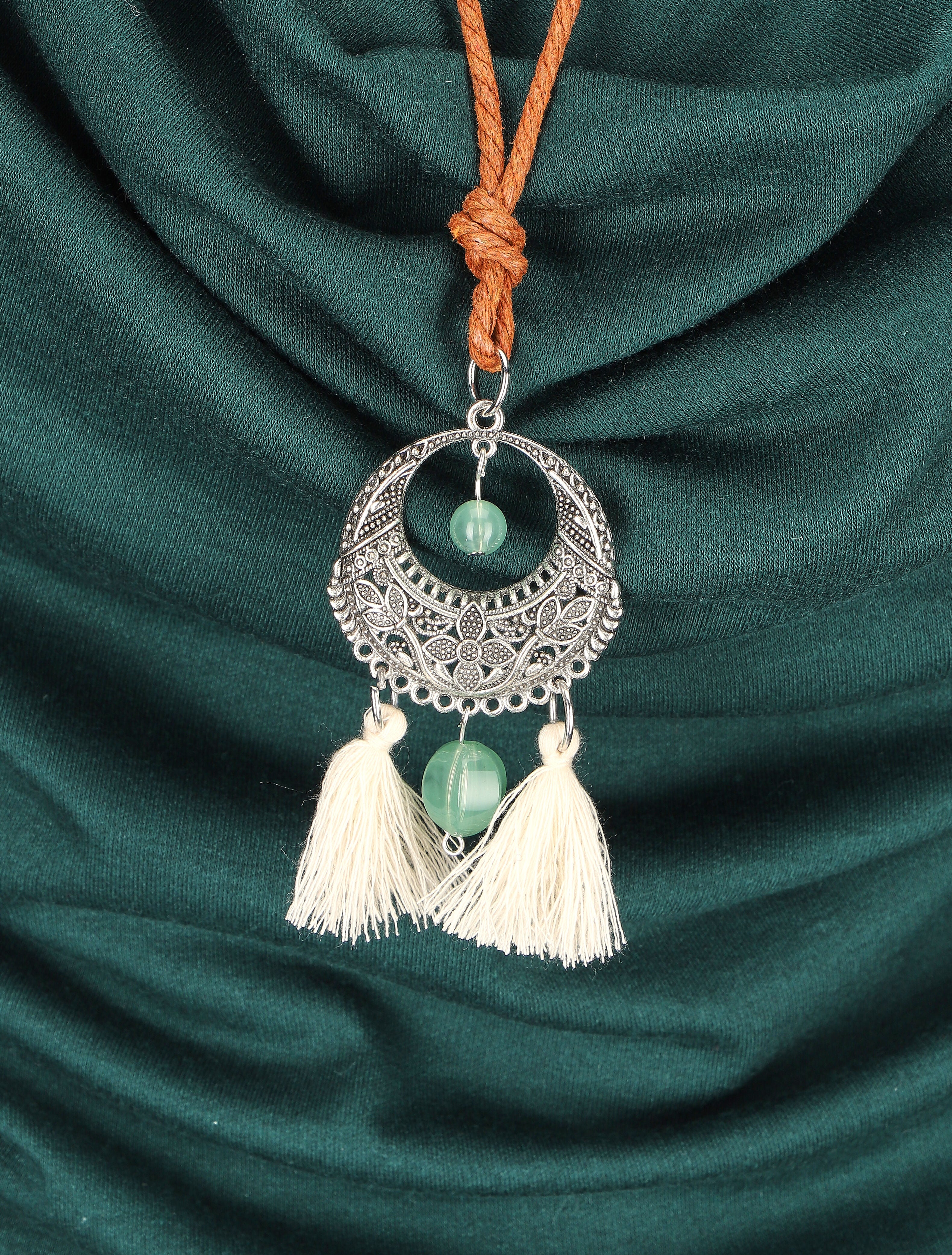 Top uni col bénitier - Vert - 3