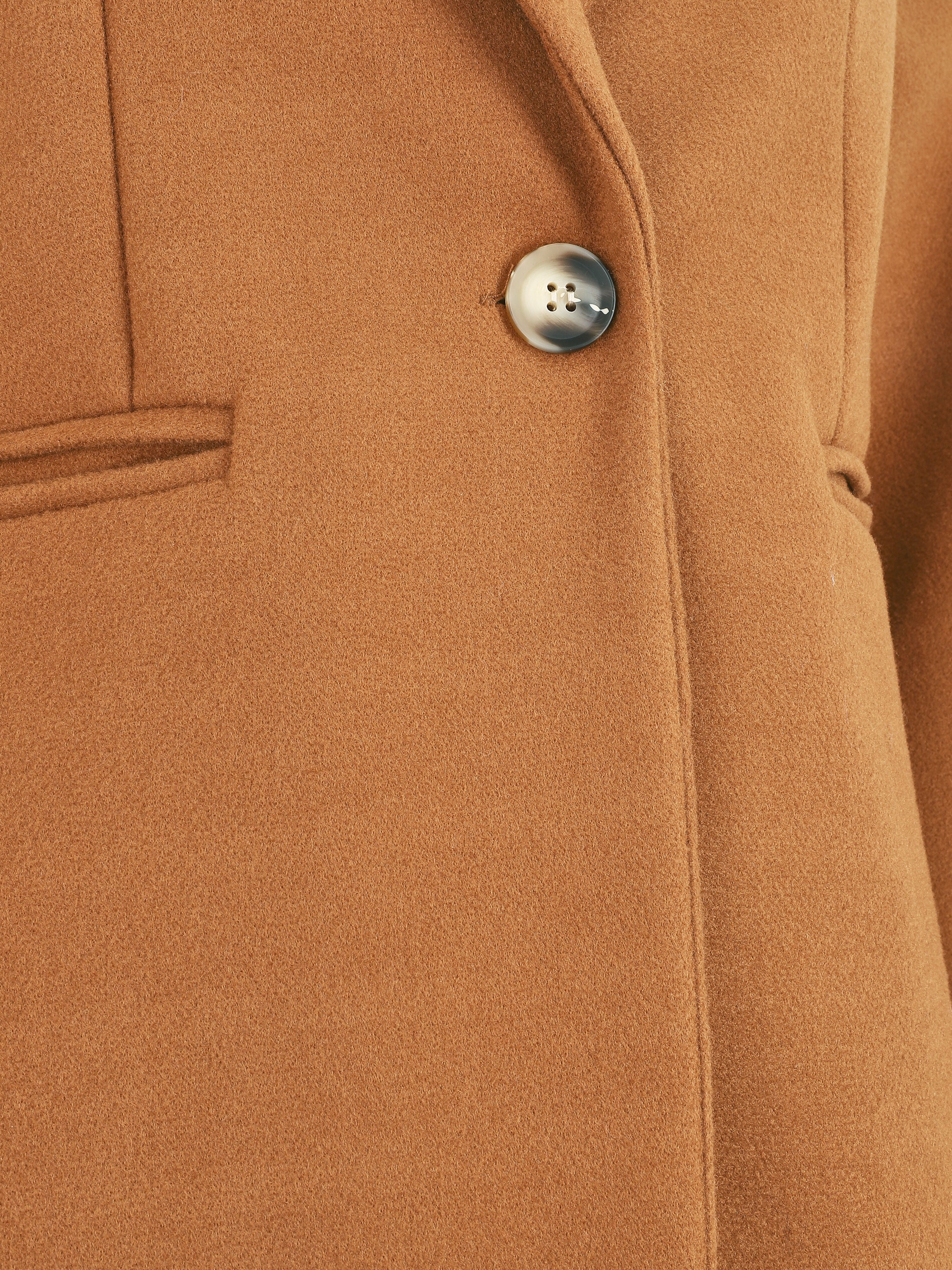 Manteau long classique - Camel - 3