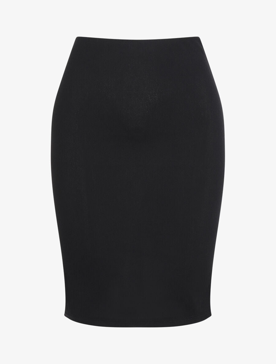 Jupe crayon classique - Noir - 1