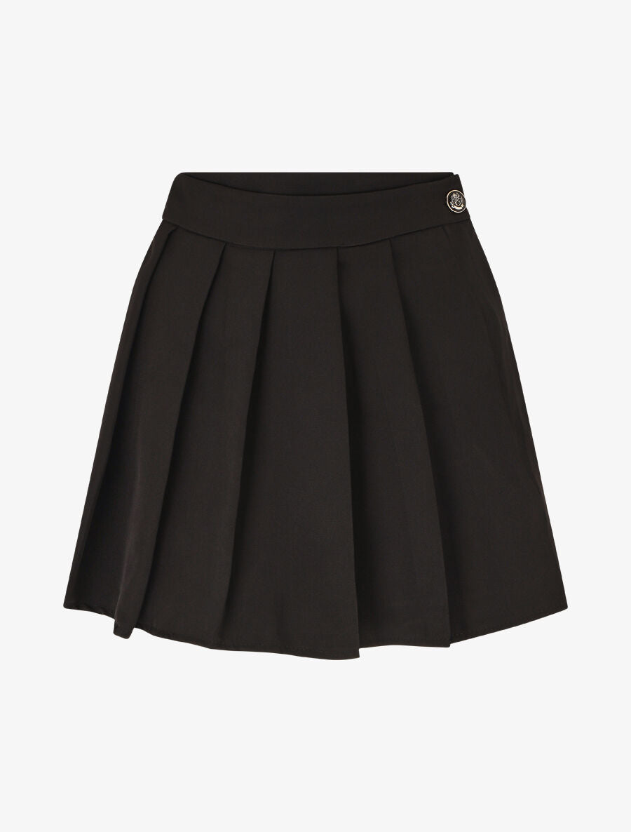 Short plissé trompe-l&