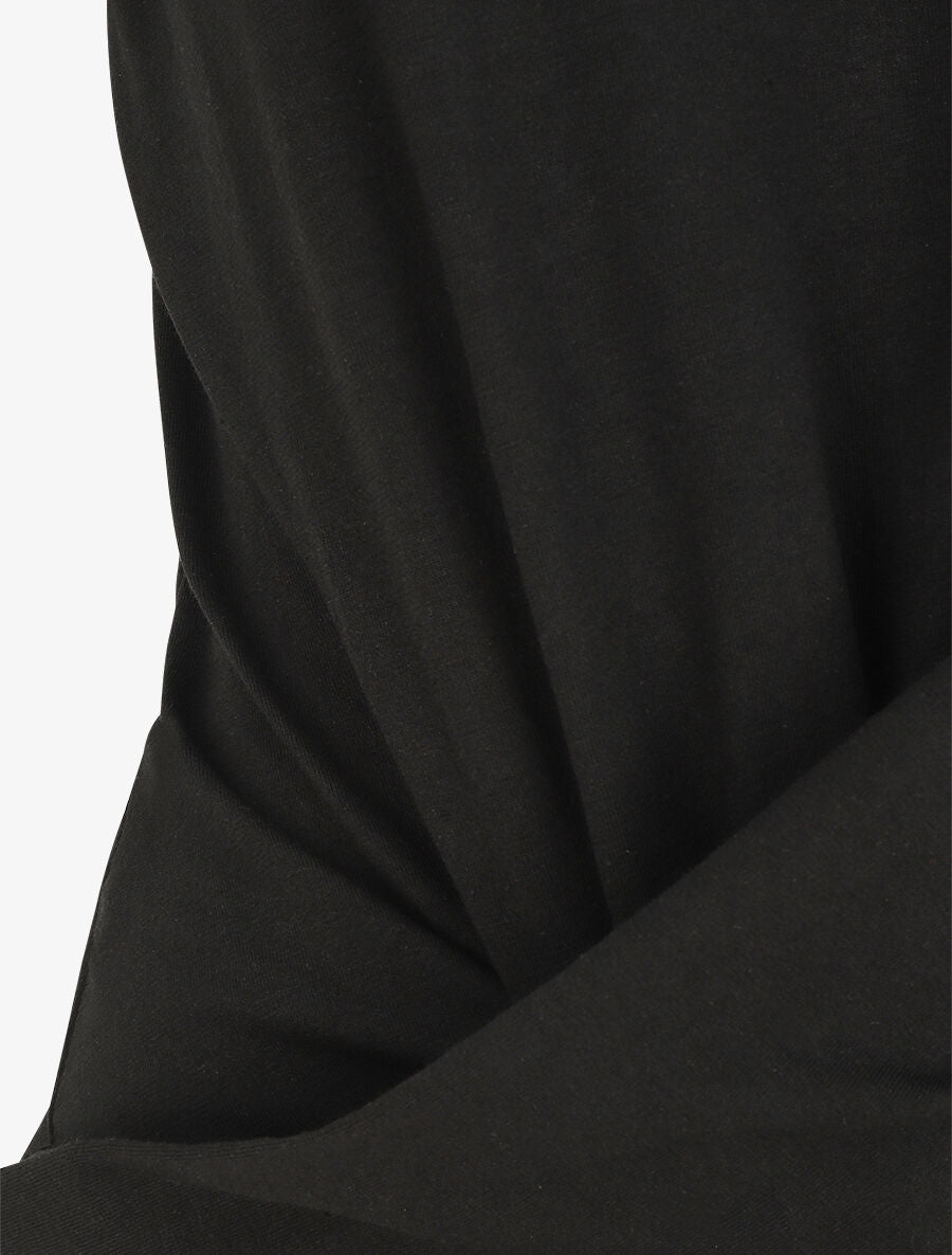 Top uni et bas croisés - Noir - 3