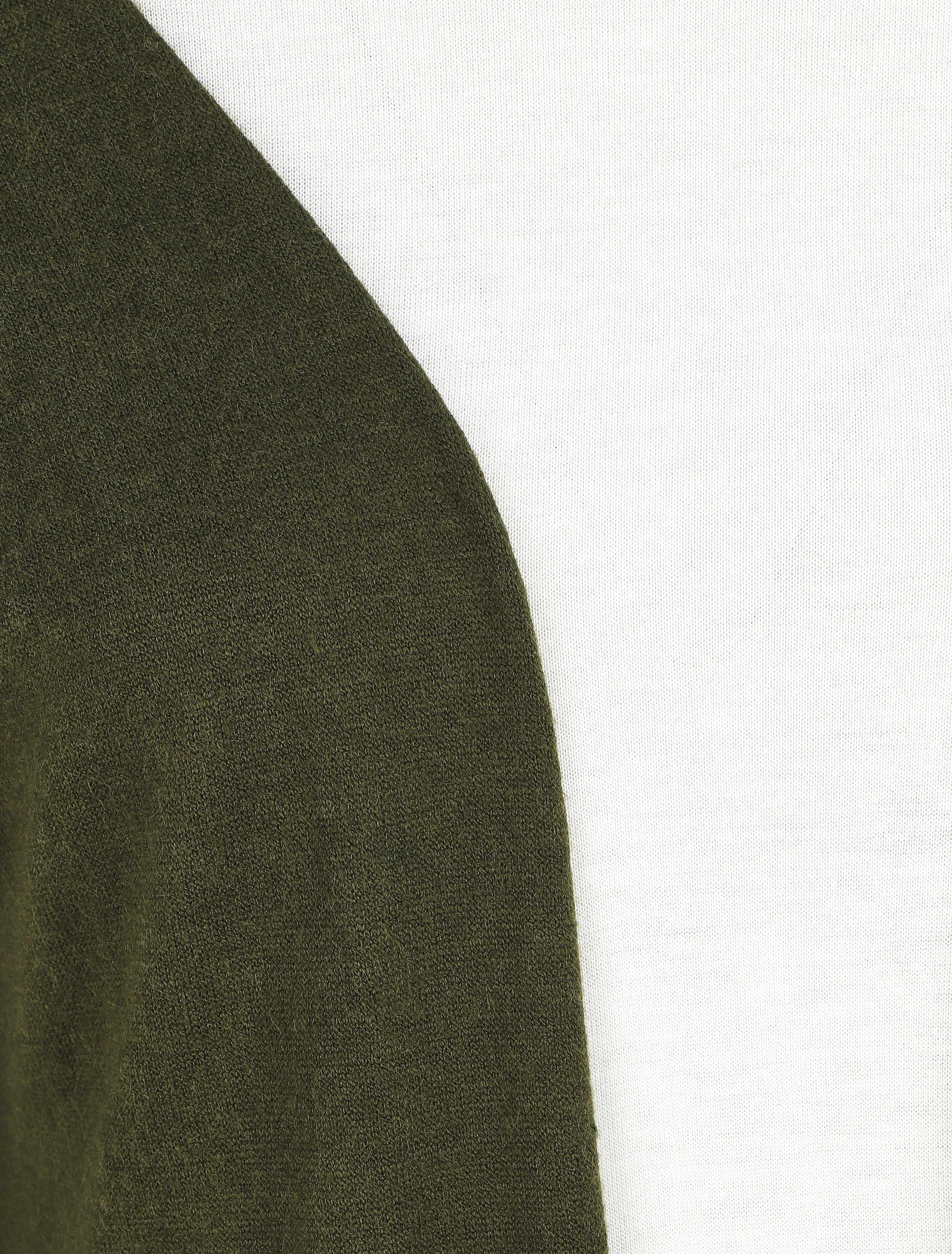 Ensemble gilet et t-shirt bicolore - Kaki - 3