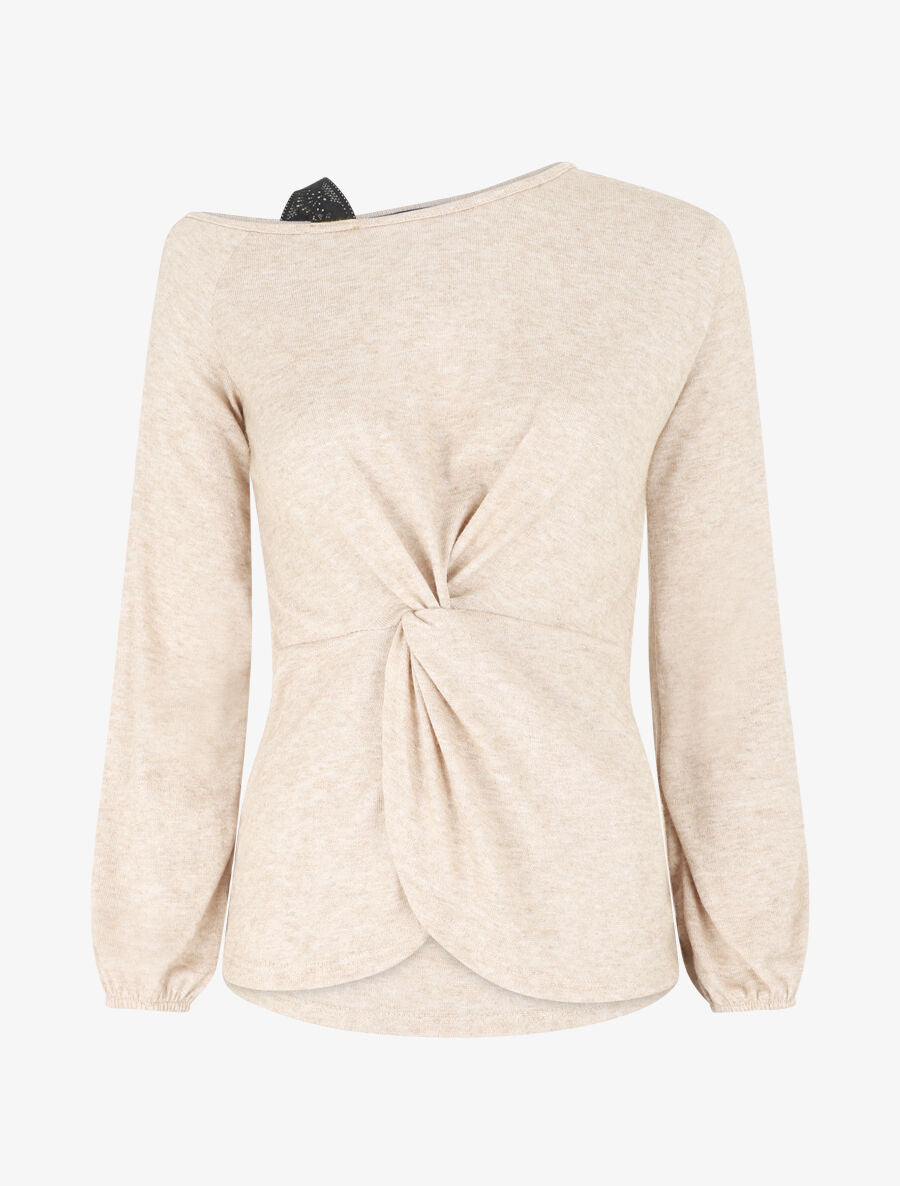 Pull fin croisé à l&