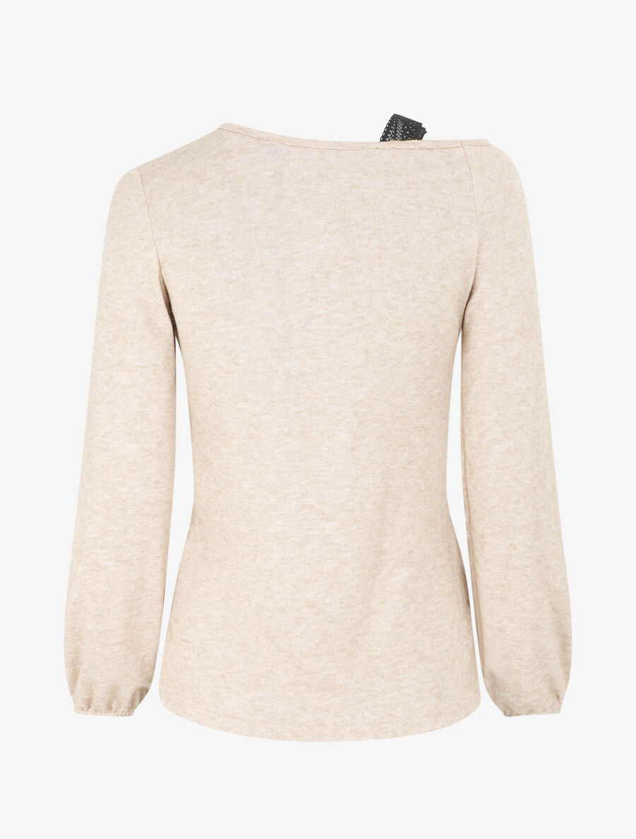 Pull fin croisé à l&