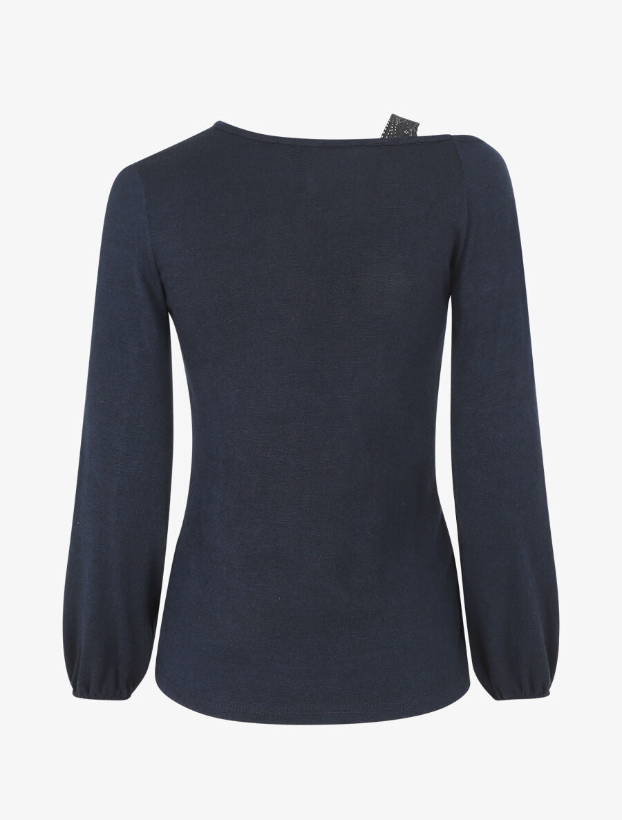 Pull fin croisé à l&