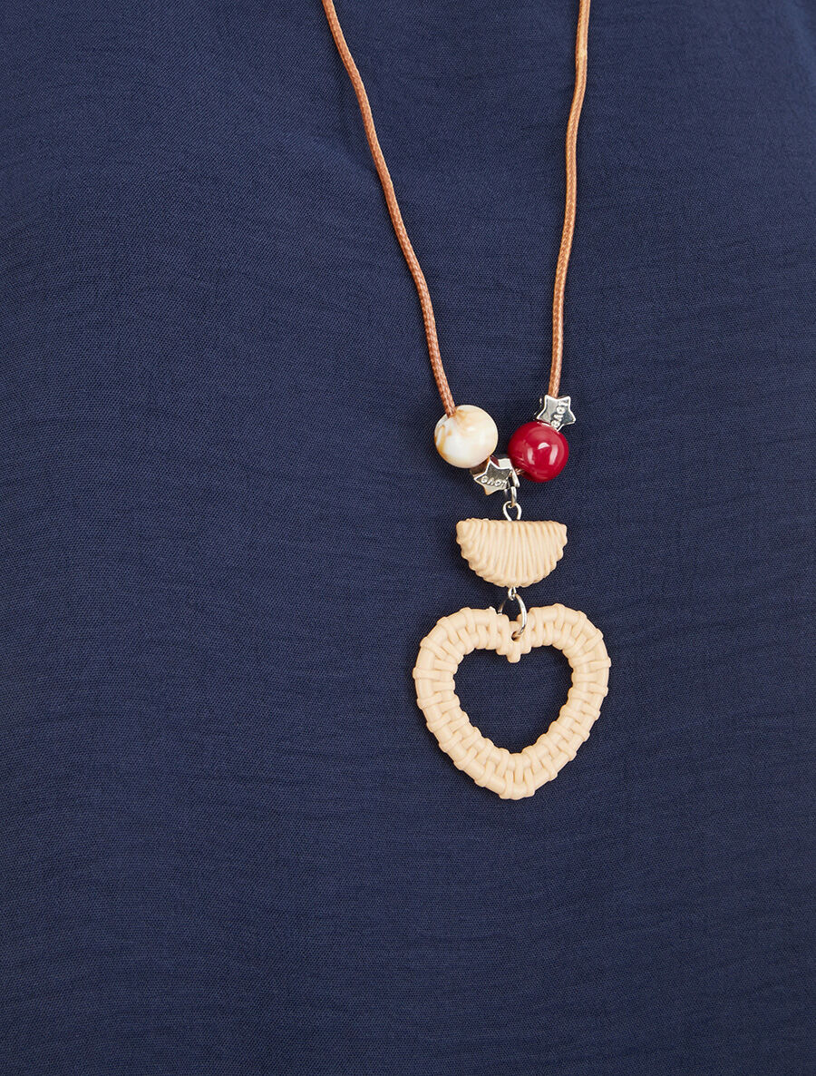 Top uni à manches volantées - Marine - 3