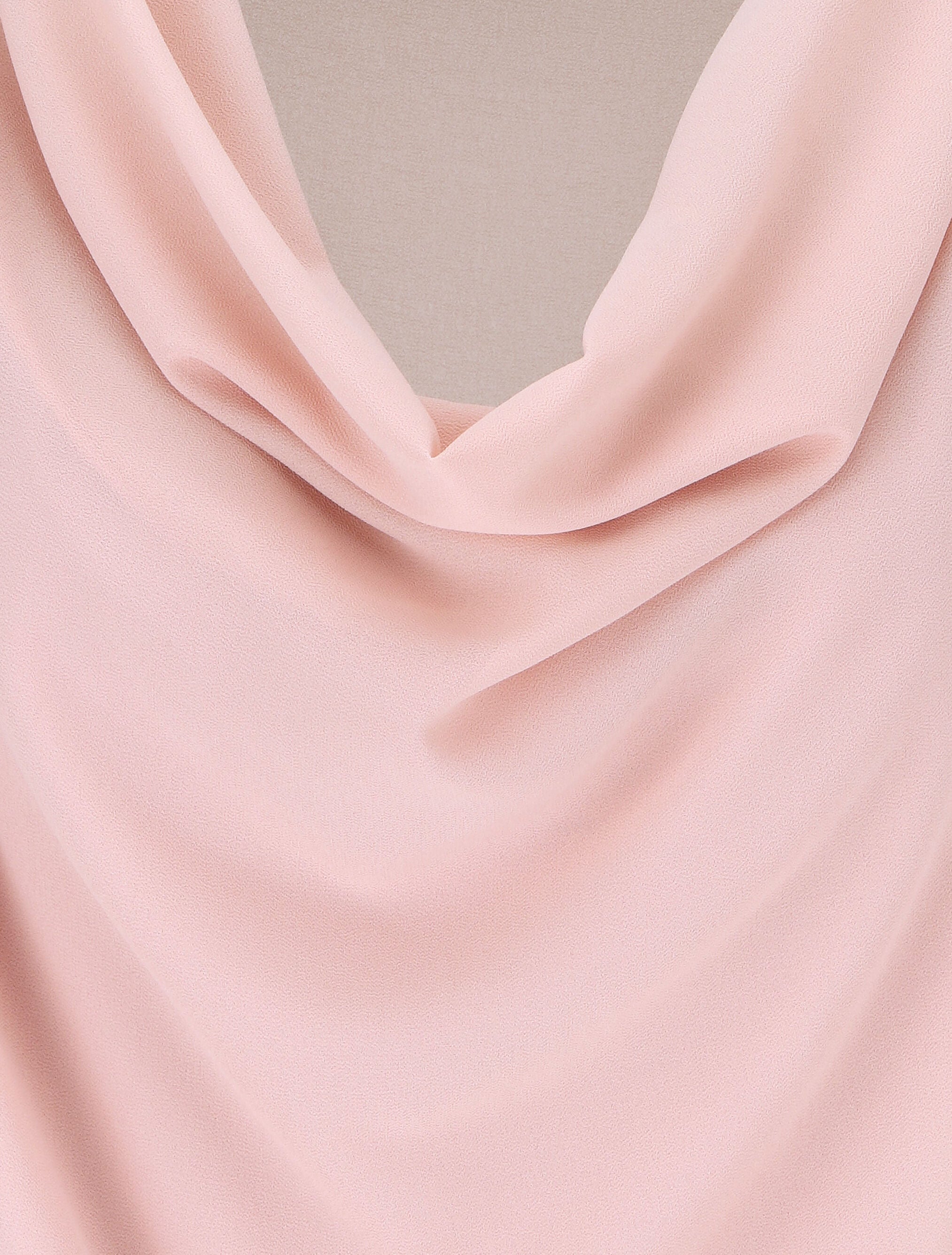 Top sans manches col bénitier - Rose - 3