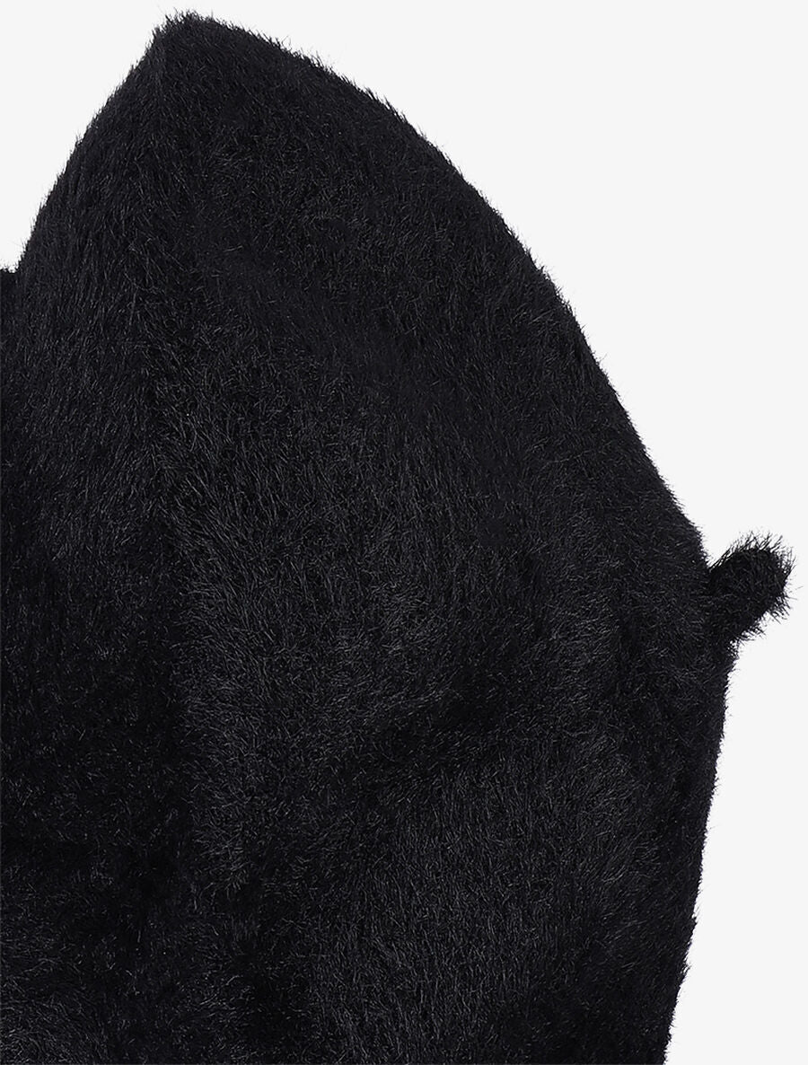 Béret duveteux - Noir - 3