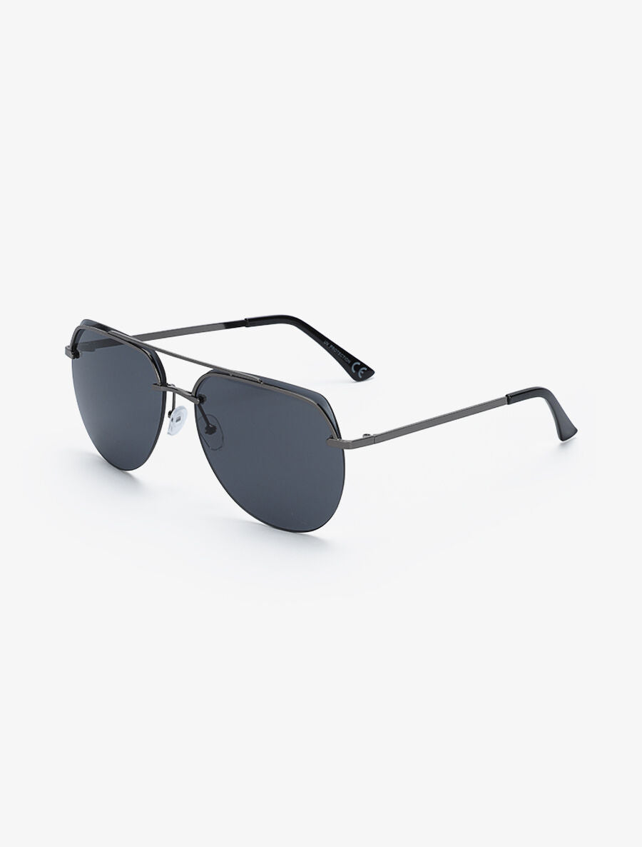 Lunettes de soleil aviateurs - Noir - 2