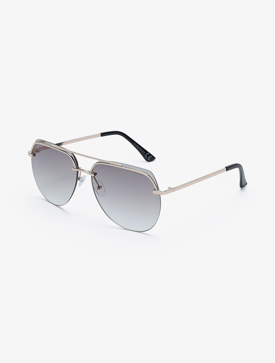 Lunettes de soleil aviateurs - Doré - 2