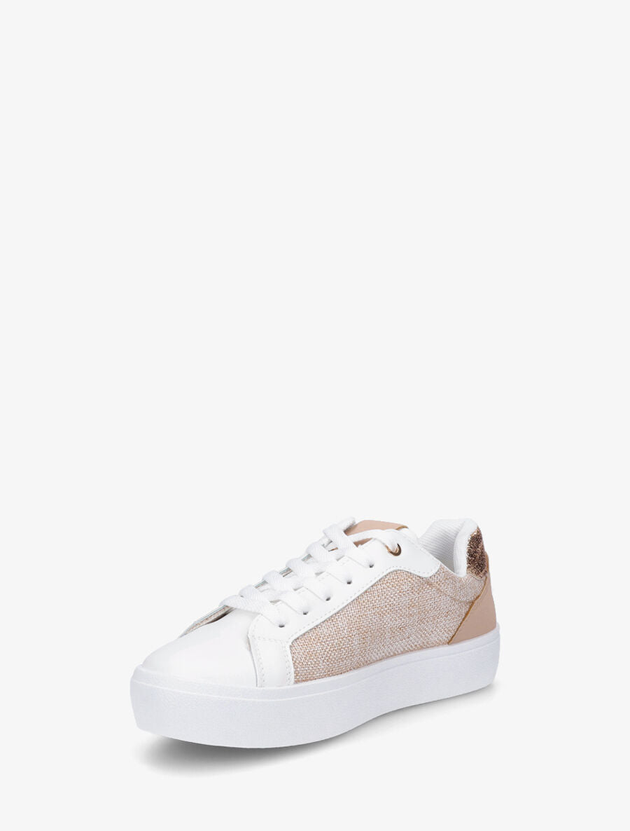 Baskets bi-matière et irisées - Rose gold - 3