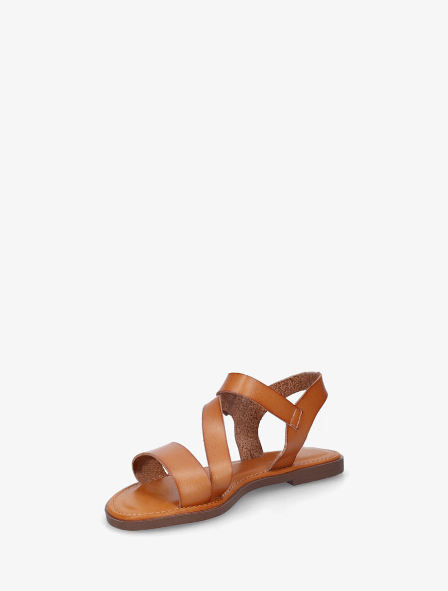 Nu-pieds classiques en simili - Camel - 4