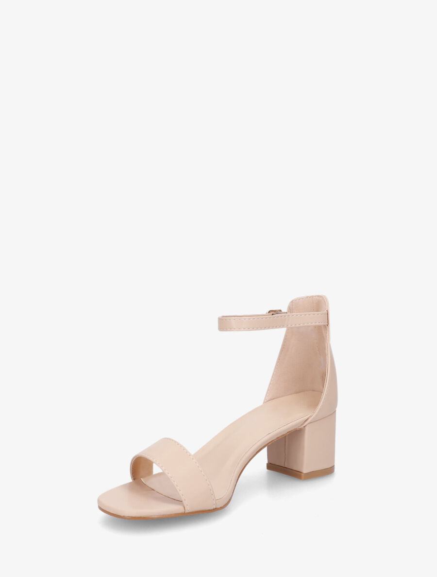 Sandales basiques à bride - Beige - 3