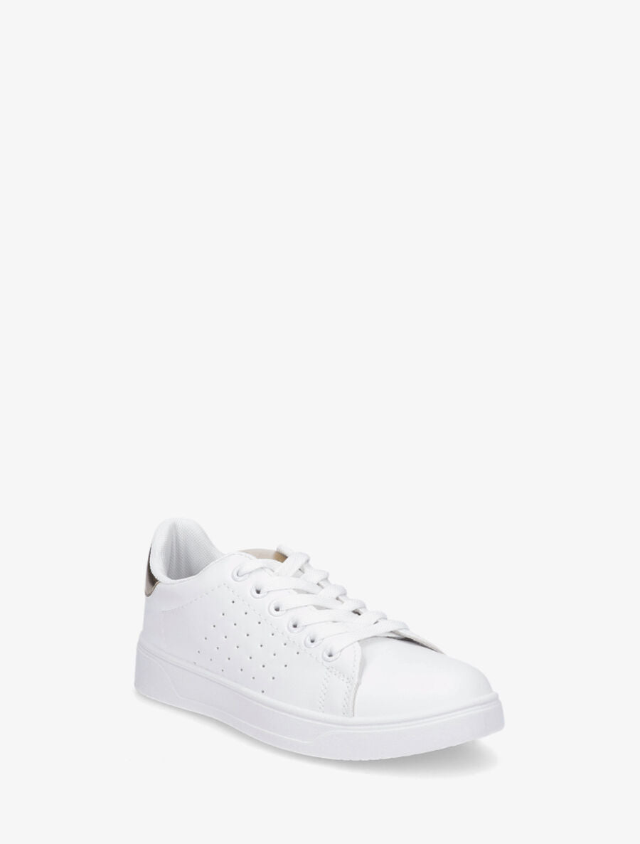 Sneakers plates classiques - Or - 2