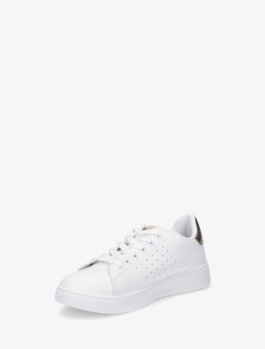 Sneakers plates classiques - Or - 3