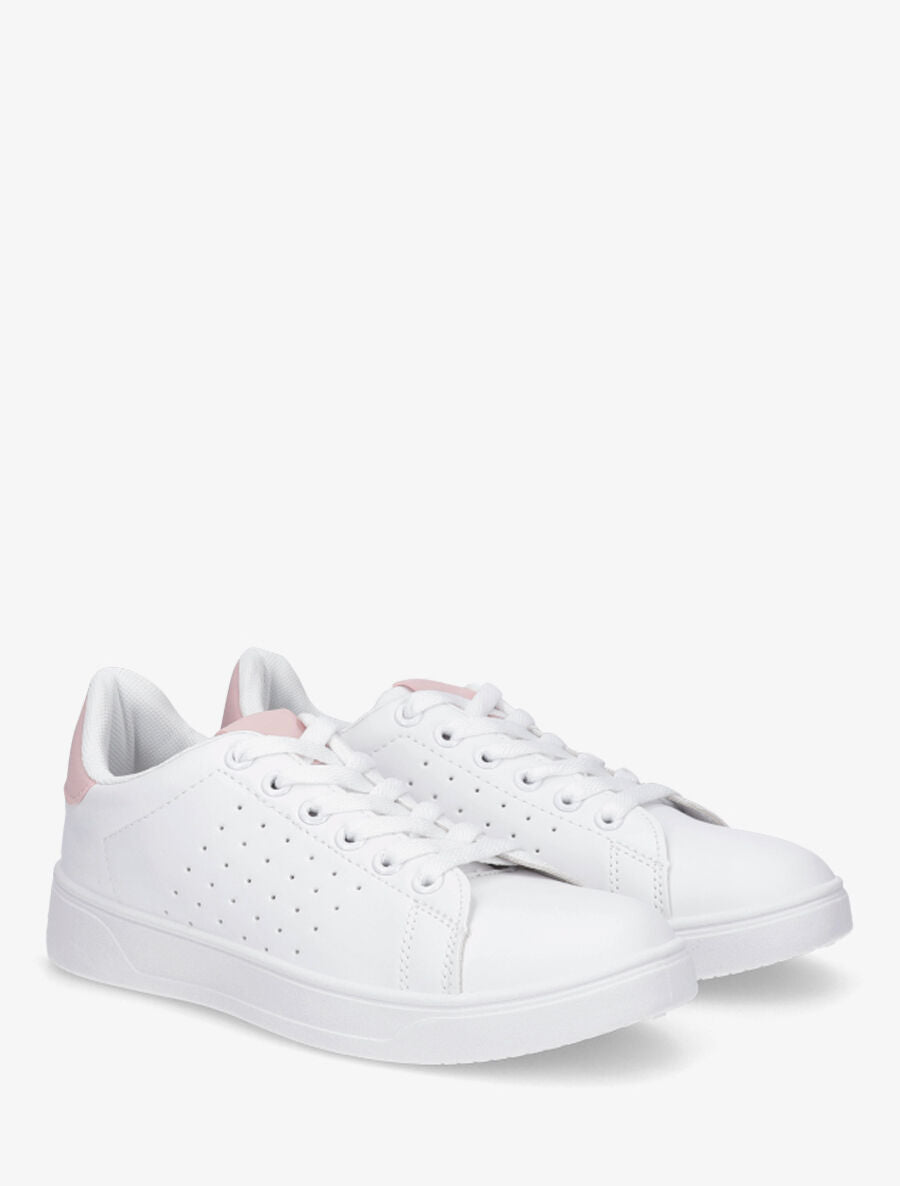 Sneakers plates classiques - Rose - 4