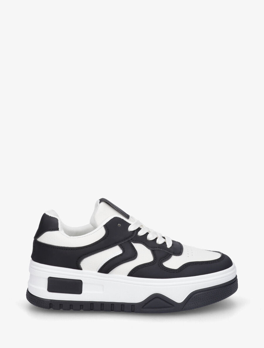 Sneakers à plateforme - Noir - 1