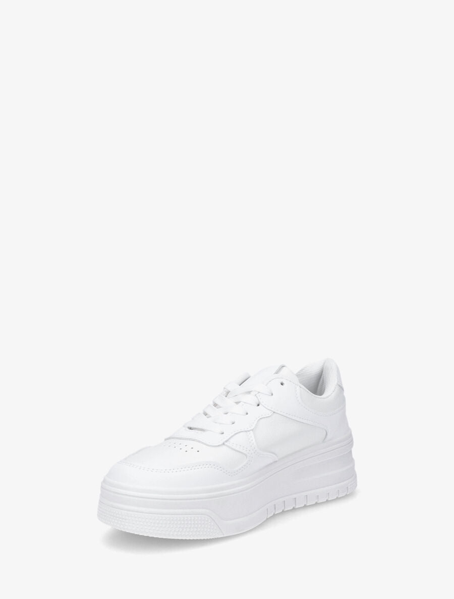 Sneakers à plateforme - Blanc - 3