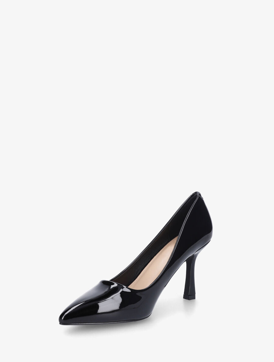 Escarpins vernis à bout pointu - Noir - 3