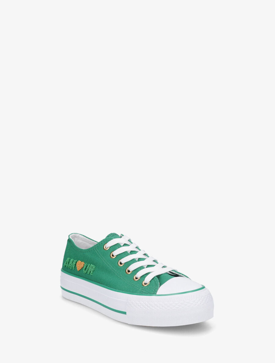 Tennis basse amour - Vert - 2