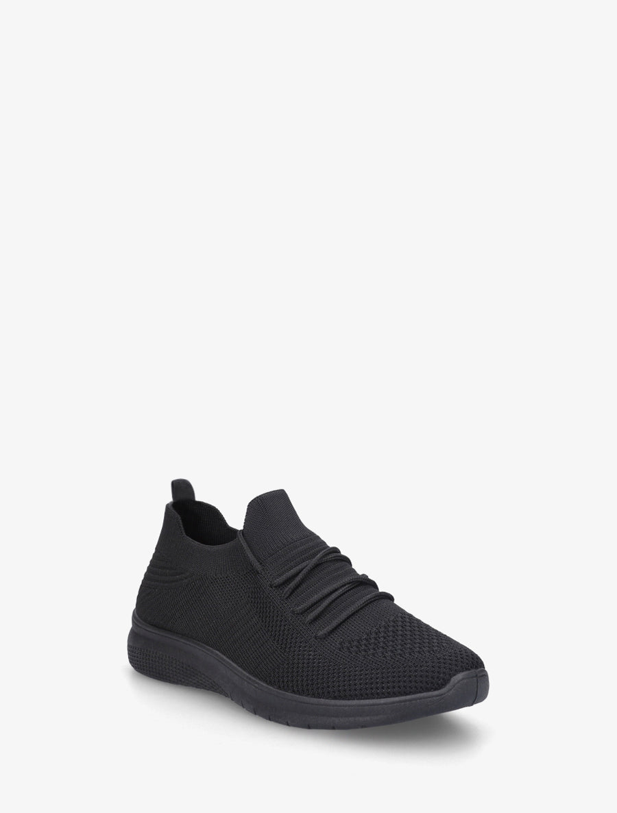 Baskets en mesh style running - Noir - 2