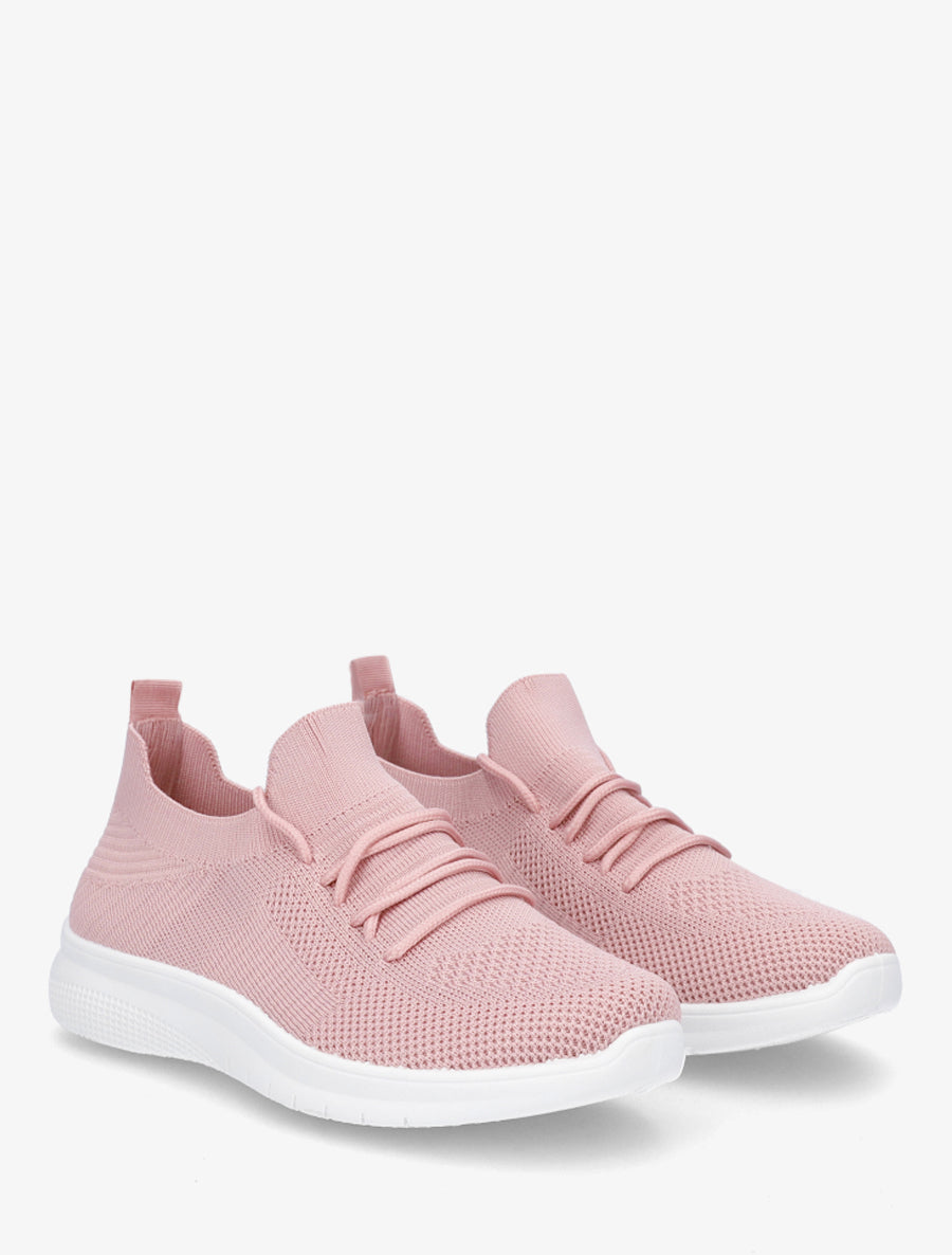 Baskets en mesh style running - Rose - 4