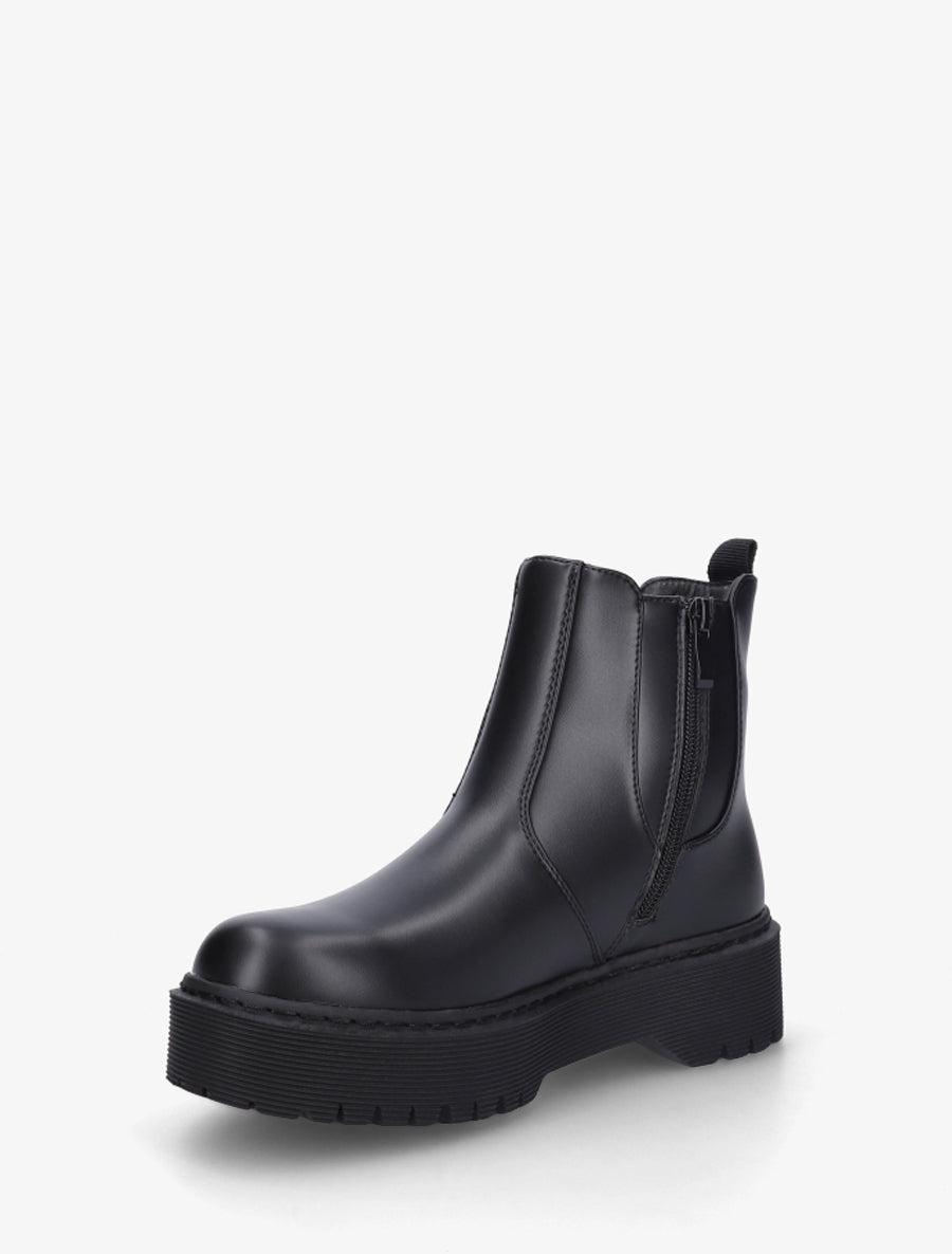 Bottines style chelsea - Noir - 3