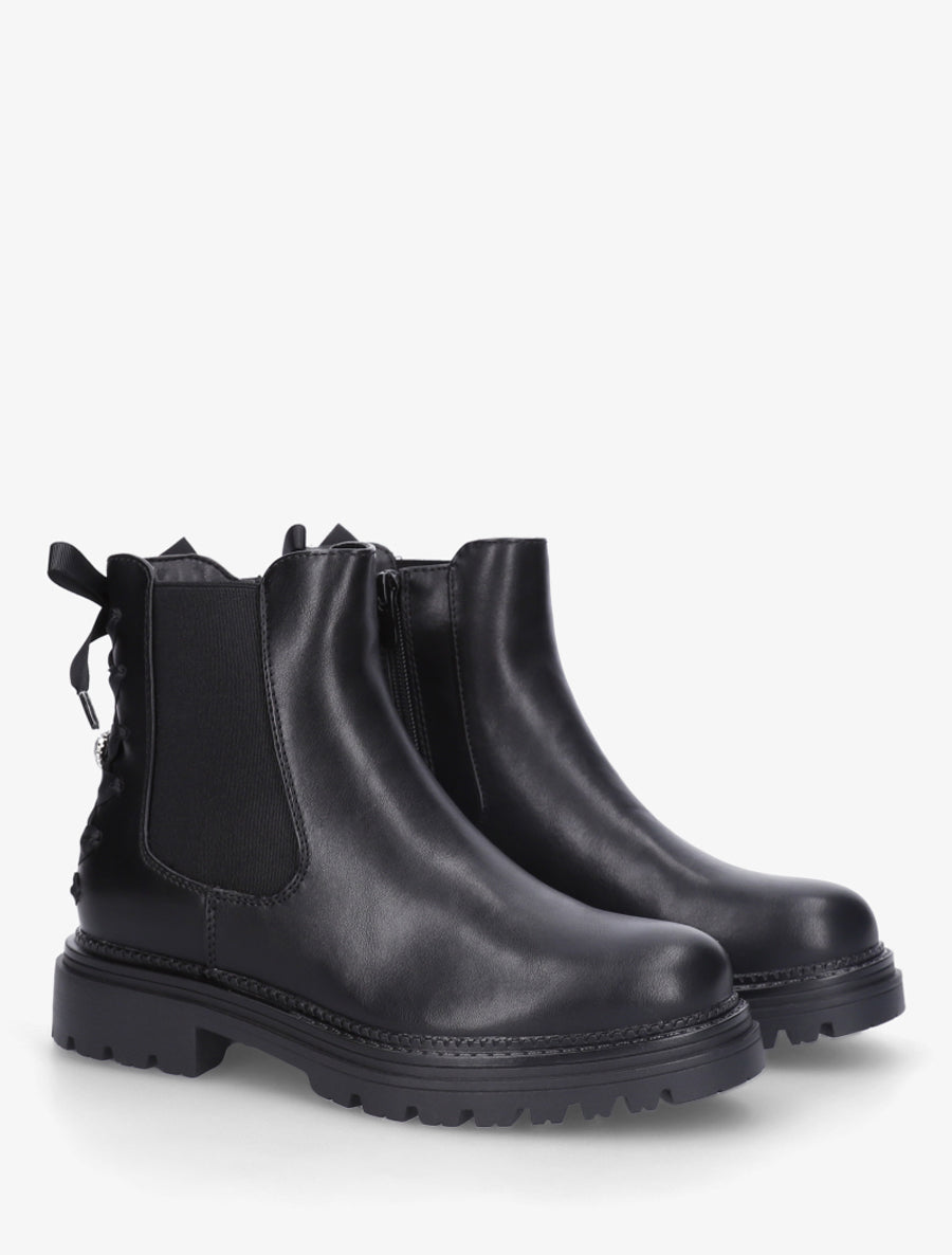 Boots à noeud - Noir - 4