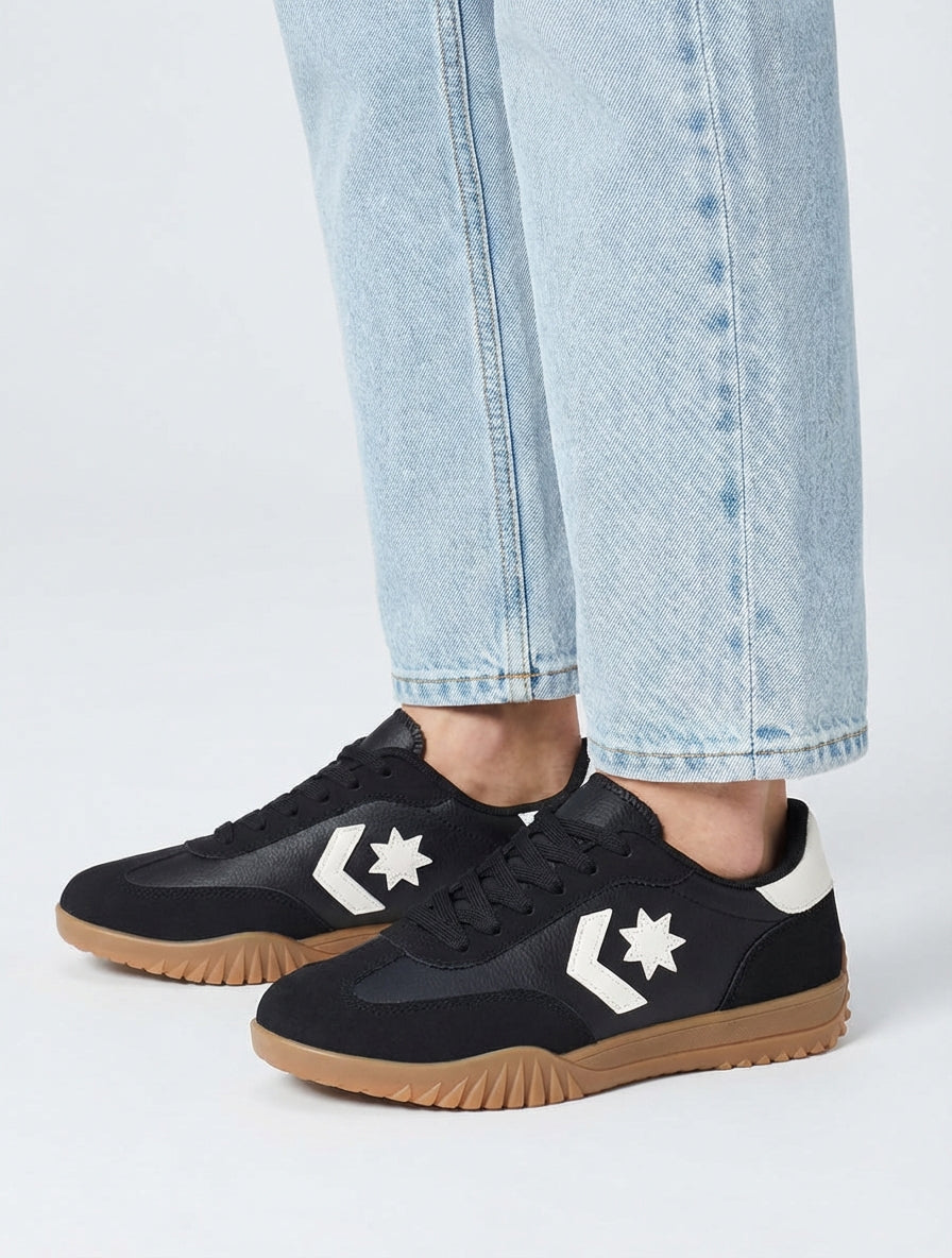 Baskets à empiècement étoile - Noir