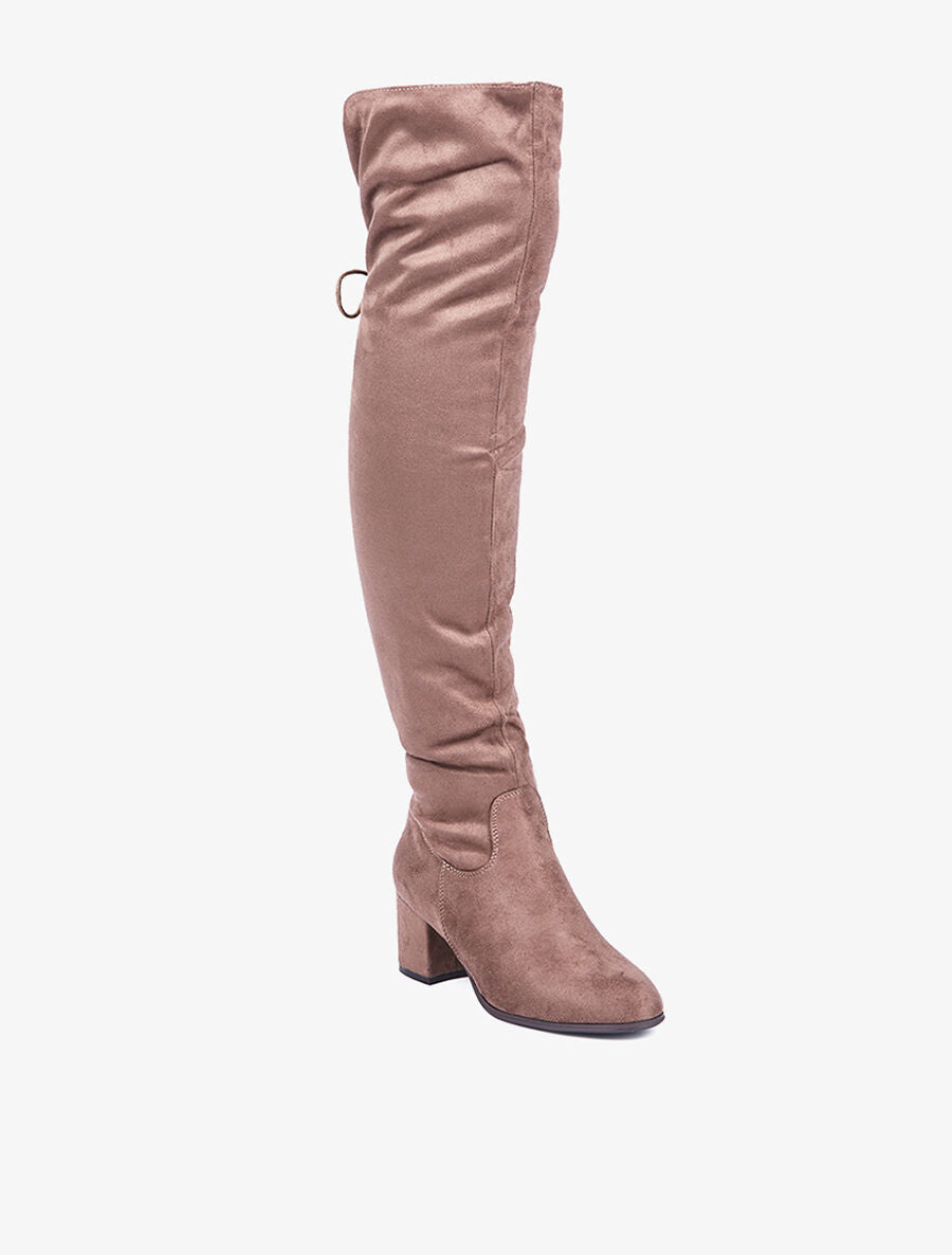 Cuissardes revers montant - taupe - 2