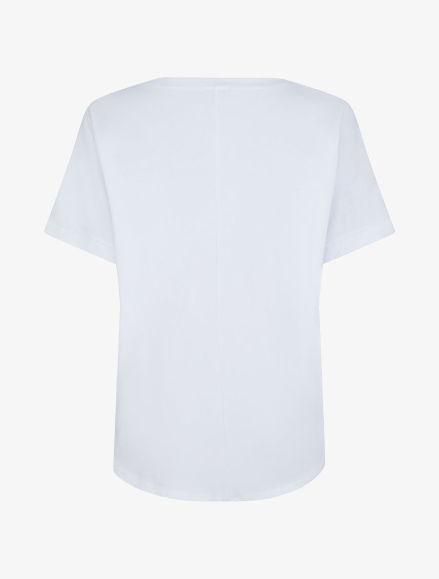 T-shirt motif étoile - Blanc - 2