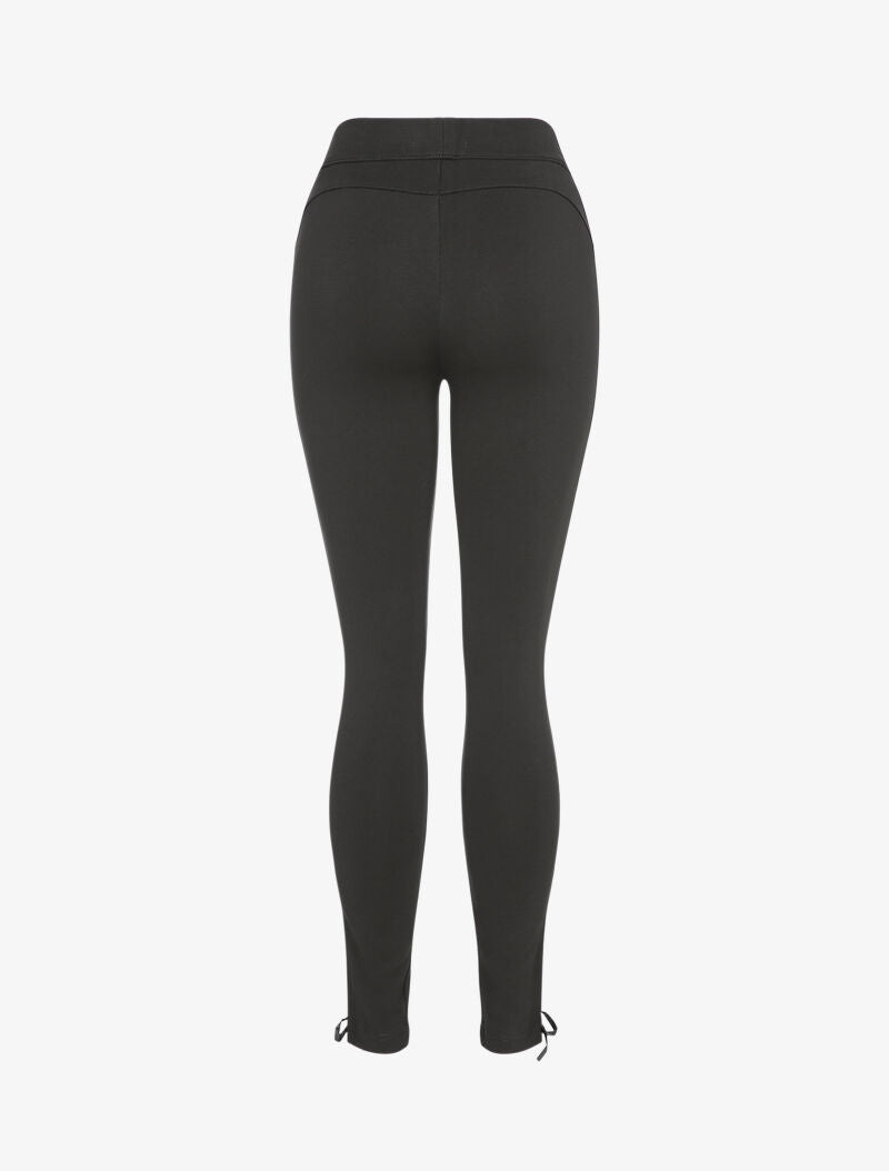 Legging à bords corsetés - Noir - 2
